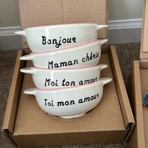 Sezane Maison ROUSSOT collectible bowls